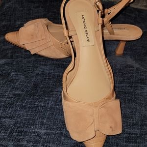 1.5 inch sling back heels